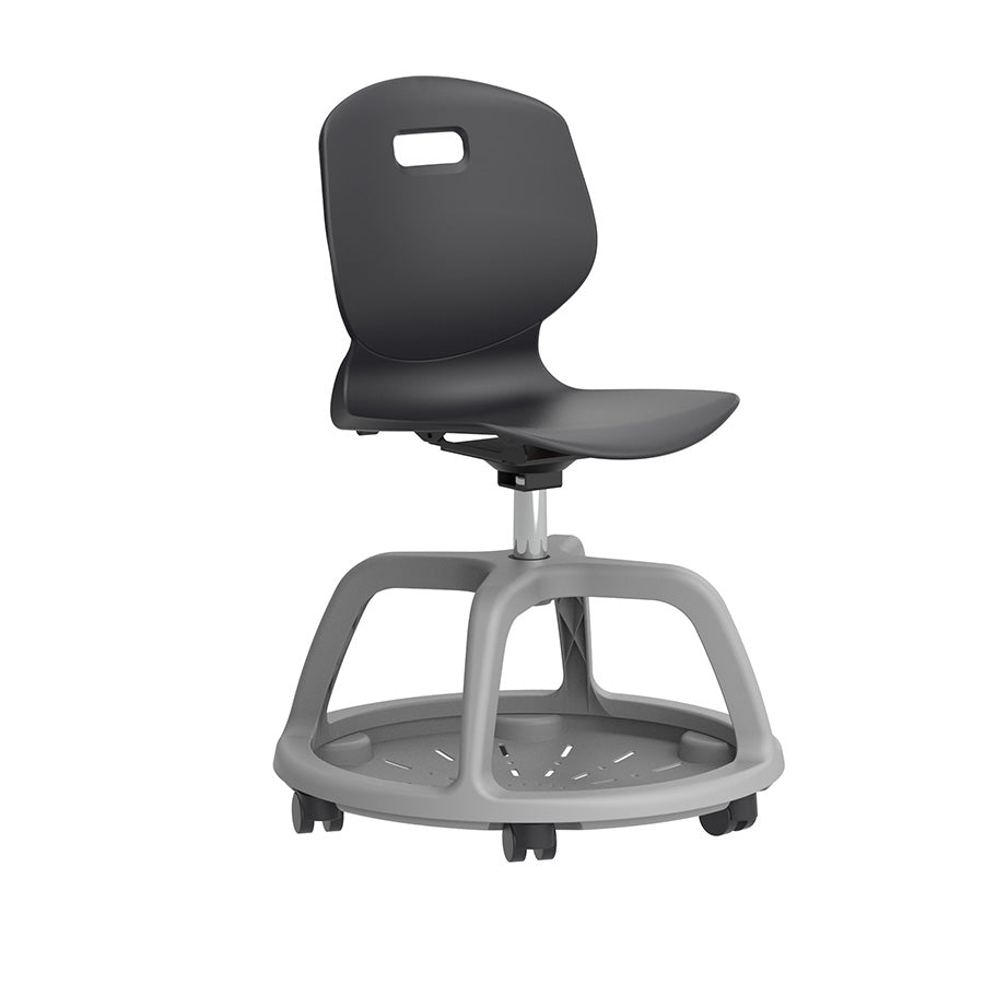 Arc Community Swivel Chair with or without Arm Tablet