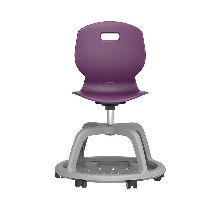 Arc Community Swivel Chair with or without Arm Tablet