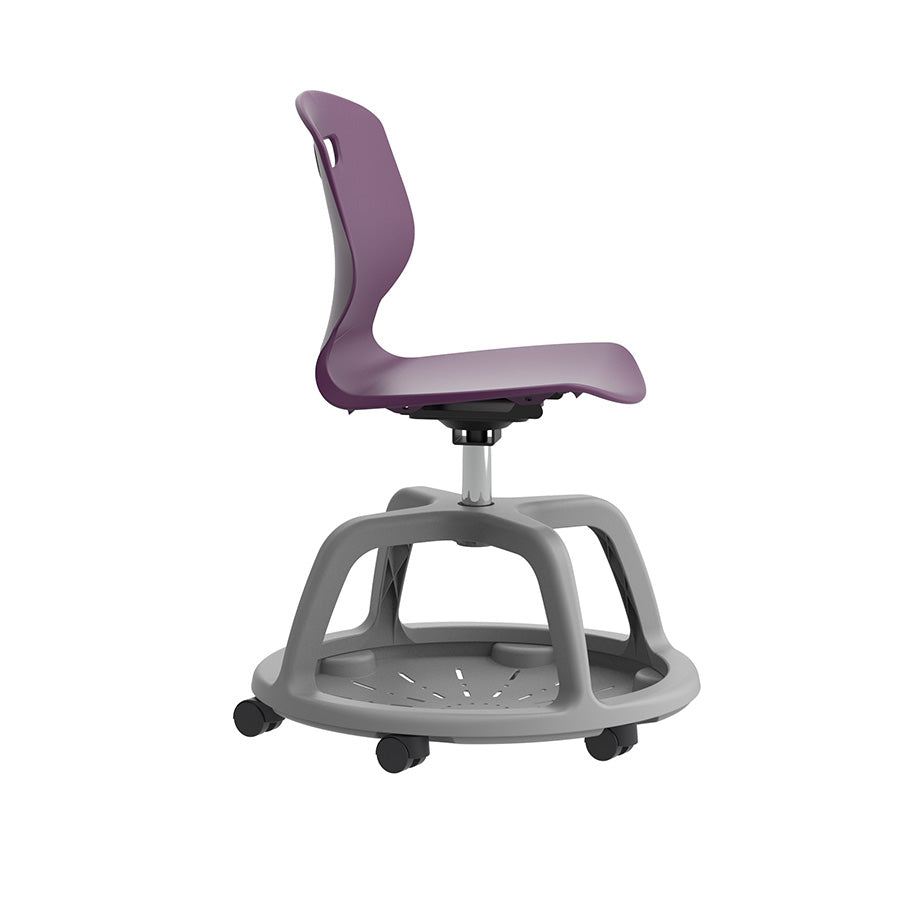 Arc Community Swivel Chair with or without Arm Tablet