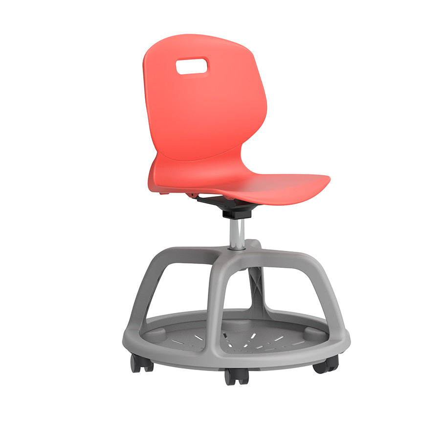 Arc Community Swivel Chair with or without Arm Tablet