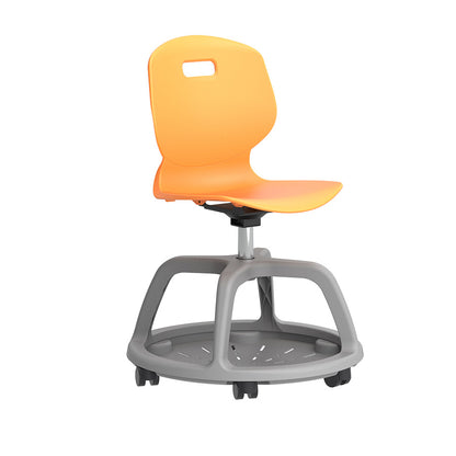 Arc Community Swivel Chair with or without Arm Tablet