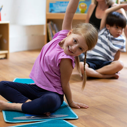 Yoga Position Mini Carpets with Holdall