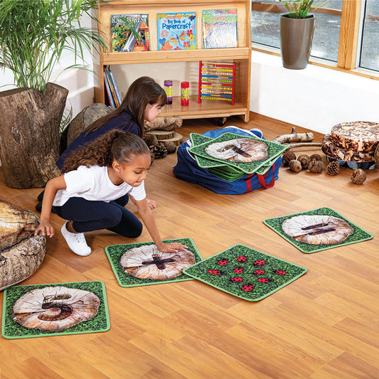 Natural World™ Counting Mini Carpets Indoor / Outdoor (pack of 35)