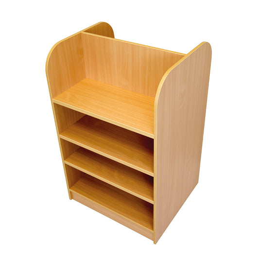 Smart Storage Double Sided Medium Bookcase 3 Shelves