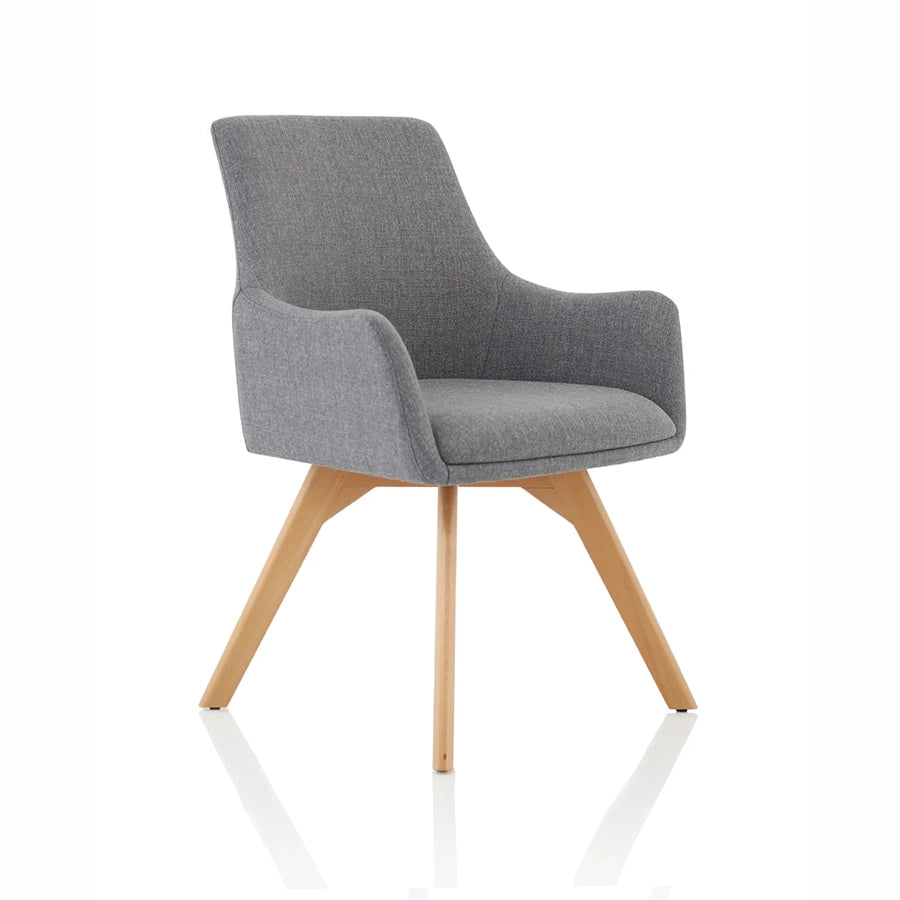 Carmen Wooden Leg Visitor Chair