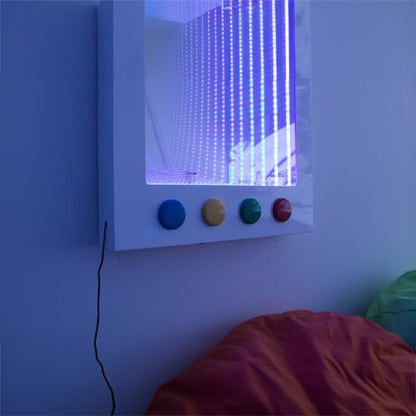 Infinity Sensory Panel With Built In Buttons