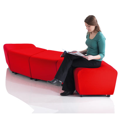 Zig Zag Secondary Angled 30º Single Seat for Adults