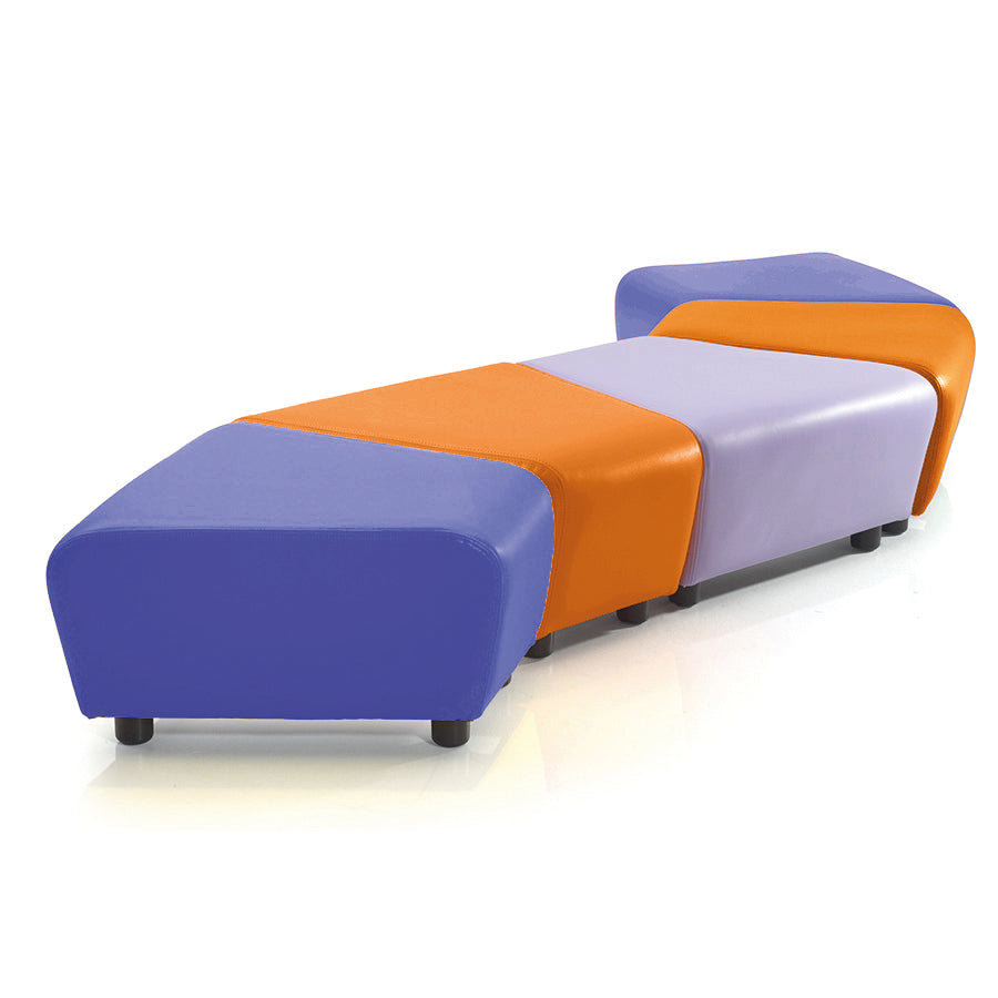 Zig Zag Secondary XL Angled 30º Single Seat for Adults