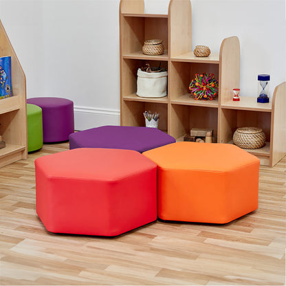 Acorn Large Hexagon Foam Seat (2 Sizes)