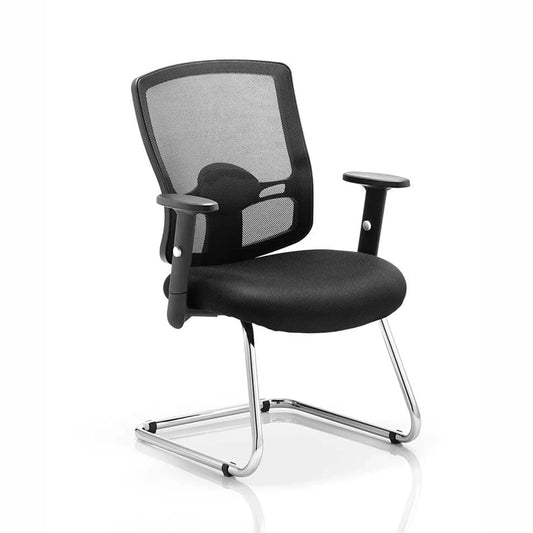 Portland Mesh Back Cantilever Visitor Chair