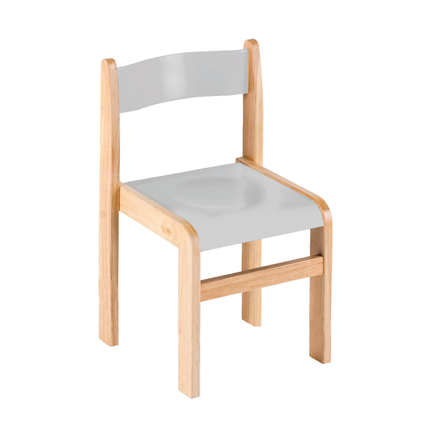 Tuf Class ™ Wooden Chair Grey (Pack of 2)