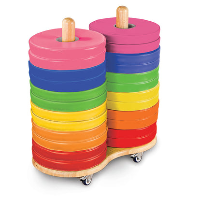 Donut™ Multi-Seat Trolley with 24 Cushions