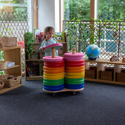 Donut™ Multi-Seat Trolley with 24 Cushions