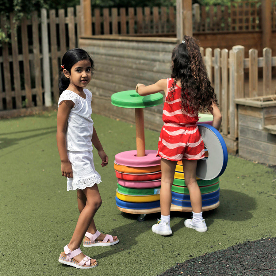 Donut™ Multi-Seat Trolley with 24 Cushions