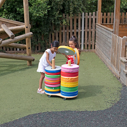 Donut™ Multi-Seat Trolley with 24 Cushions