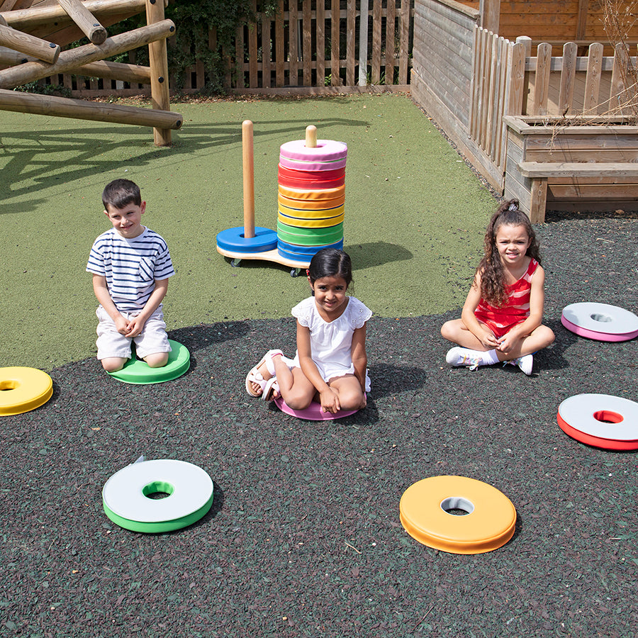 Donut™ Multi-Seat Trolley with 24 Cushions