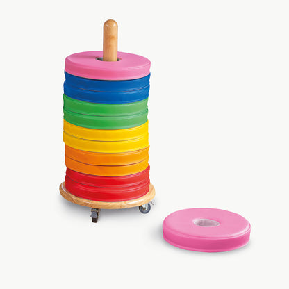 Donut™ Multi-Seat Trolley with 12 Cushions