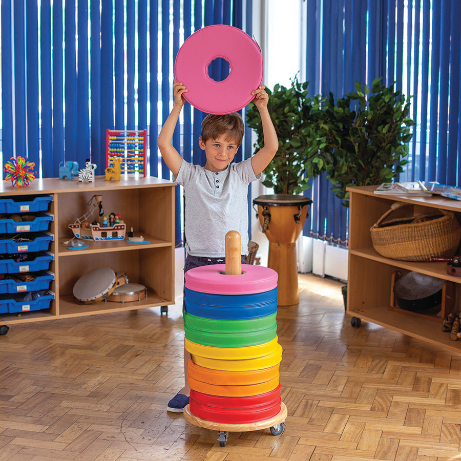 Donut™ Multi-Seat Trolley with 12 Cushions