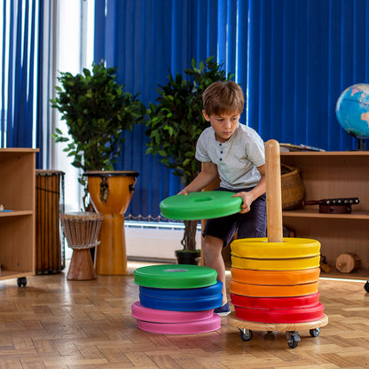 Donut™ Multi-Seat Trolley with 12 Cushions