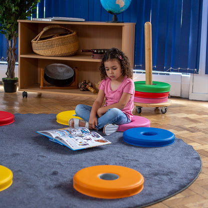 Donut™ Multi-Seat Trolley with 12 Cushions