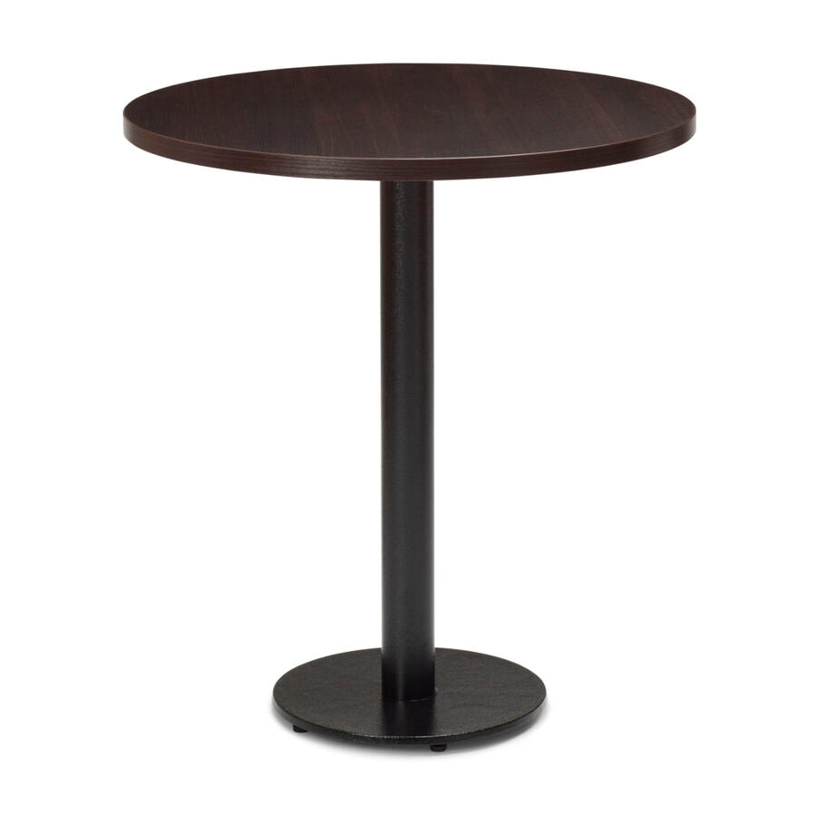 Forza Black Cast Metal Dining Base with 700mm Square or Round MFC Top