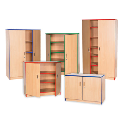 Smart Storage Extra Tall Cupboard with Locking Doors H1800xW1000mm