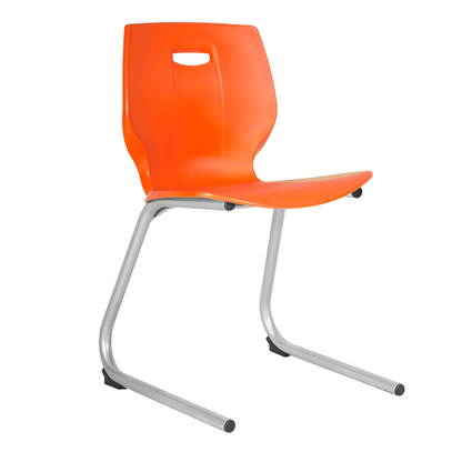 Geo Reverse Cantilever Poly Chair