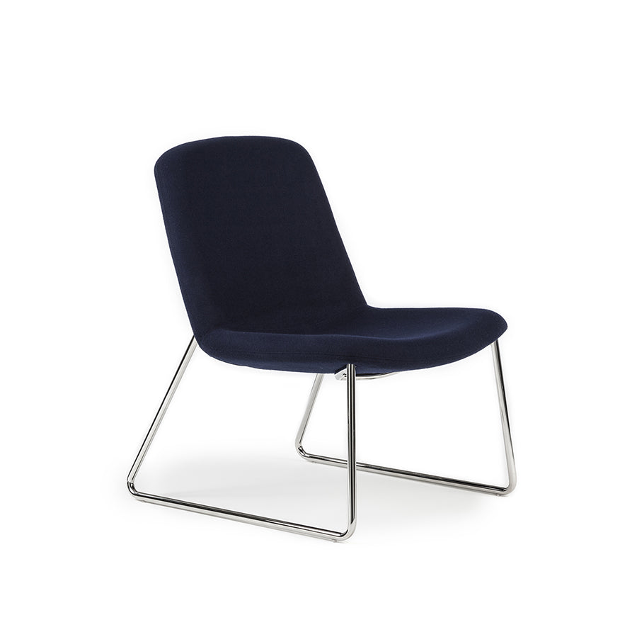 Herbie Lounge Chair with Wire Frame