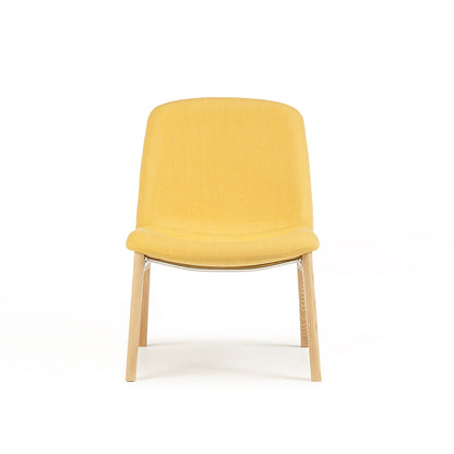 Herbie Lounge Chair with Solid Ash 4 Leg Frame