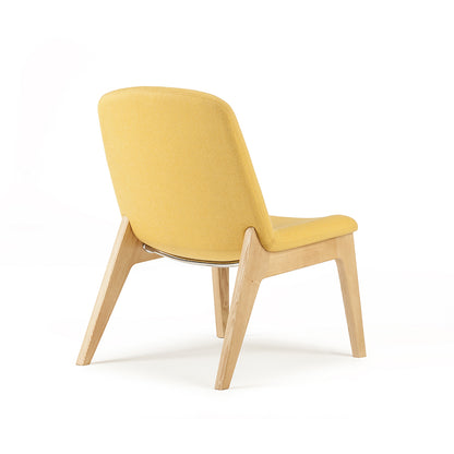 Herbie Lounge Chair with Solid Ash 4 Leg Frame