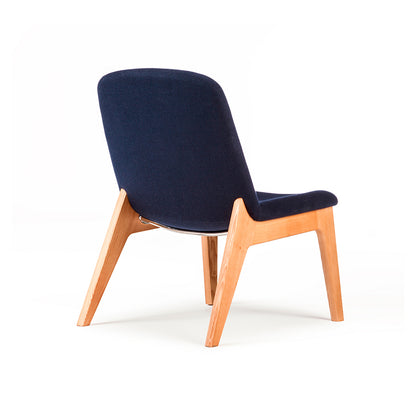 Herbie Lounge Chair with Solid Ash 4 Leg Frame