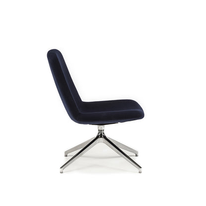 Herbie Lounge Chair with Pyramid Base