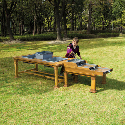 Outdoor Play Double Messy Table