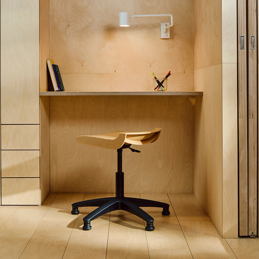 Postura Plus Wood Mix Task Chair and Stool