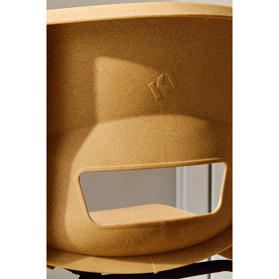 Postura Plus Wood Mix 4 Leg Chair on Castors