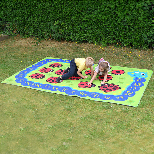 Back To Nature™ Chloe Caterpillar Numeracy & Literacy Outdoor Play™ Tuf-Loop™ 3X2M