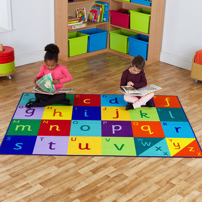 Rainbow™ Alphabet Carpet 2x1.5M