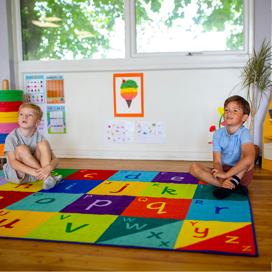 Rainbow™ Alphabet Carpet 2x1.5M