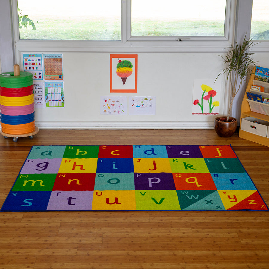 Rainbow™ Alphabet Carpet 2x1.5M