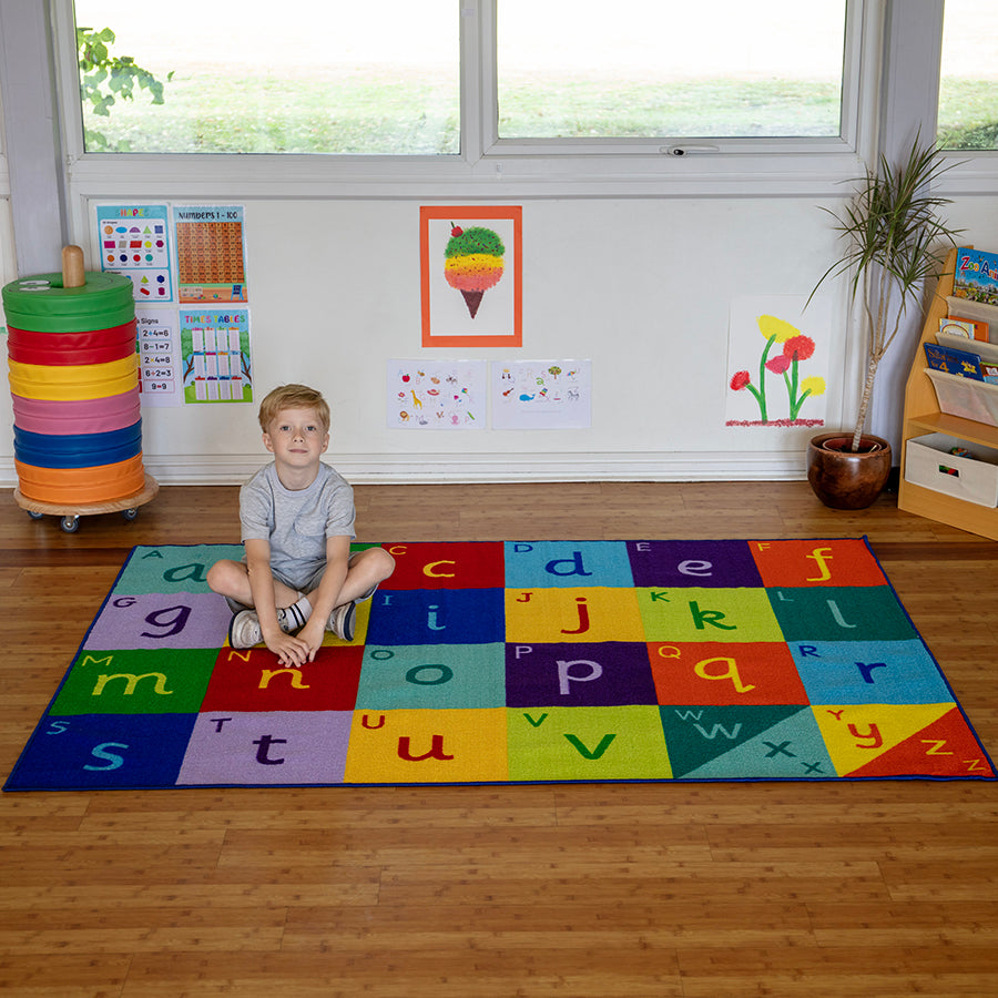 Rainbow™ Alphabet Carpet 2x1.5M