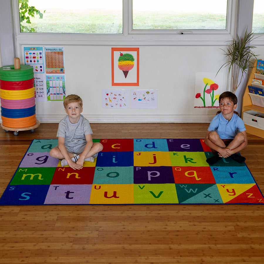 Rainbow™ Alphabet Carpet 2x1.5M