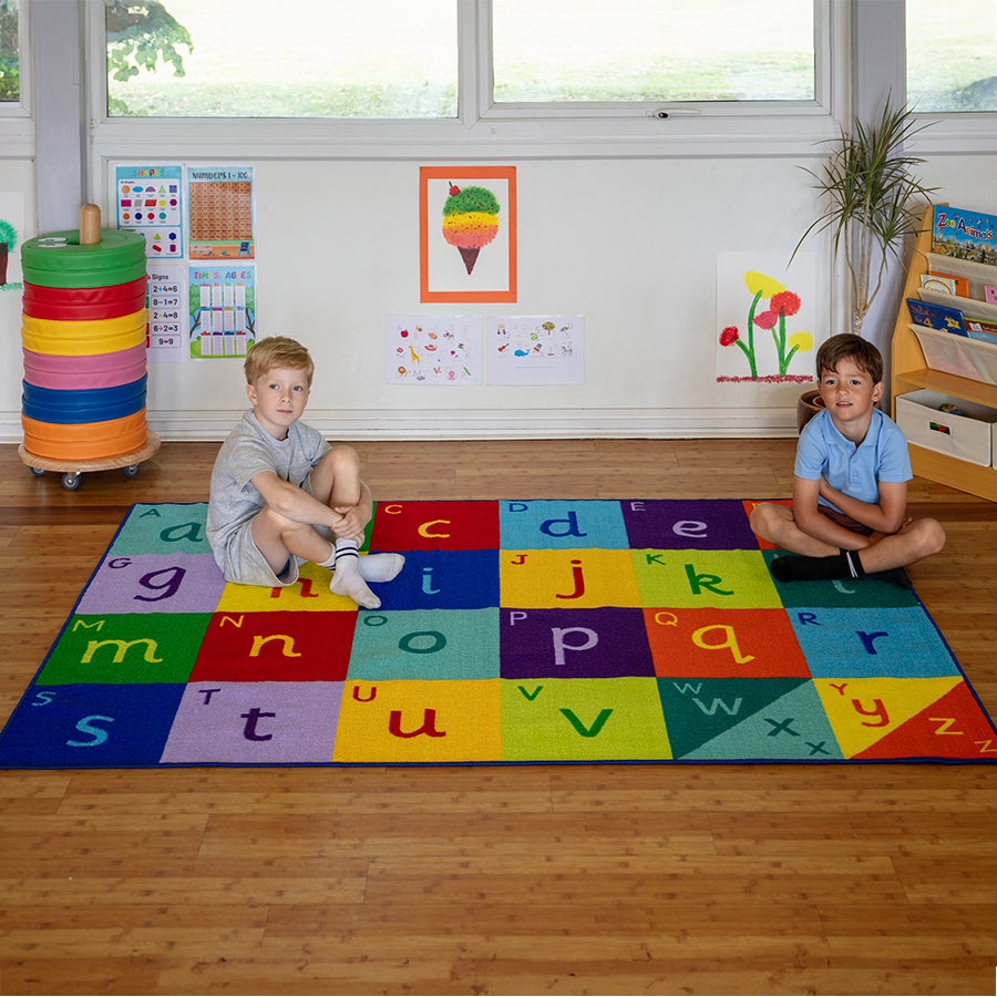 Rainbow™ Alphabet Carpet 2x1.5M