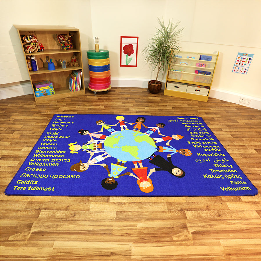 Children Of The World Welcome Carpet