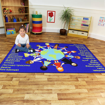 Children Of The World Welcome Carpet