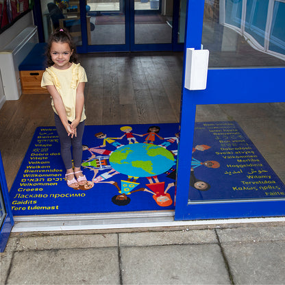 Children Of The World Welcome Carpet