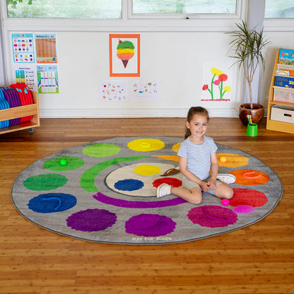 Rainbow™ Colour Wheel Carpet 2M