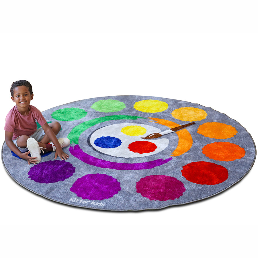 Rainbow™ Colour Wheel Carpet 2M