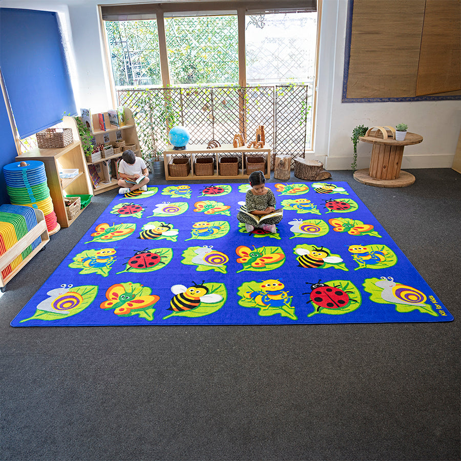 Back To Nature Large Square Bug Placement Carpet