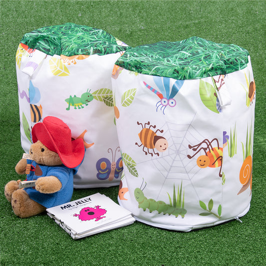 Mini-Beast Pack Of 3 Nature Theme Classroom Pouffes