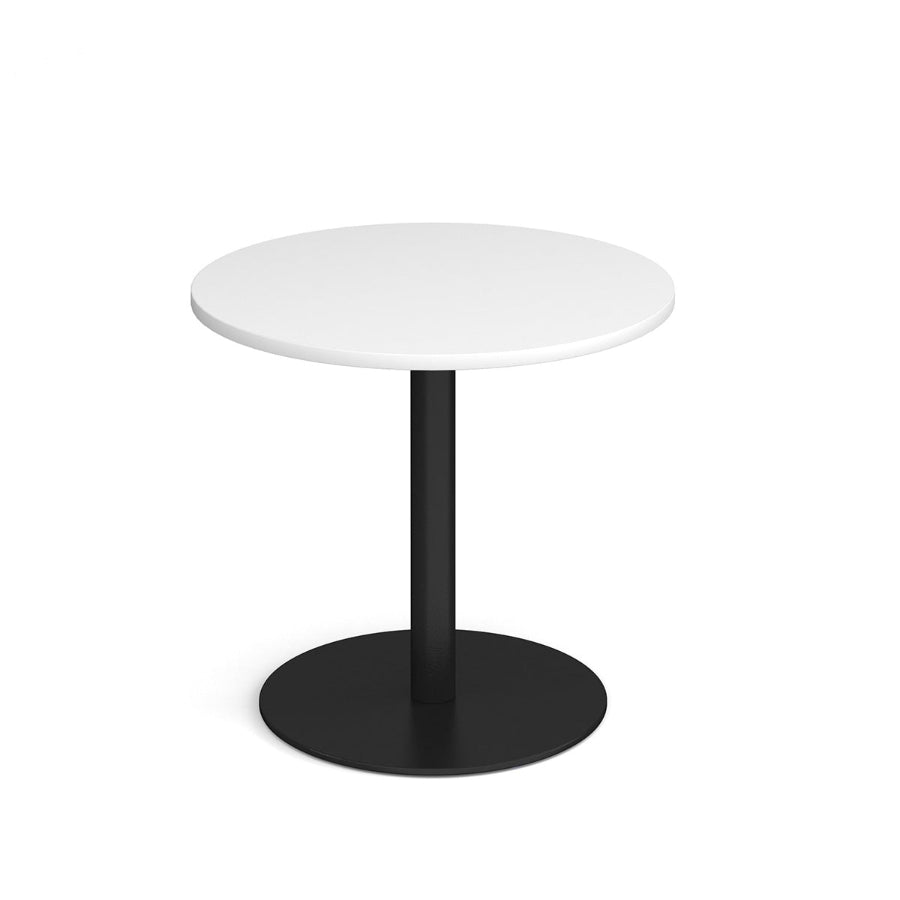 Circular Table With Black Radial Dome Base H750Mm